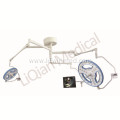 Hollow shadowless surgical lamp with camera